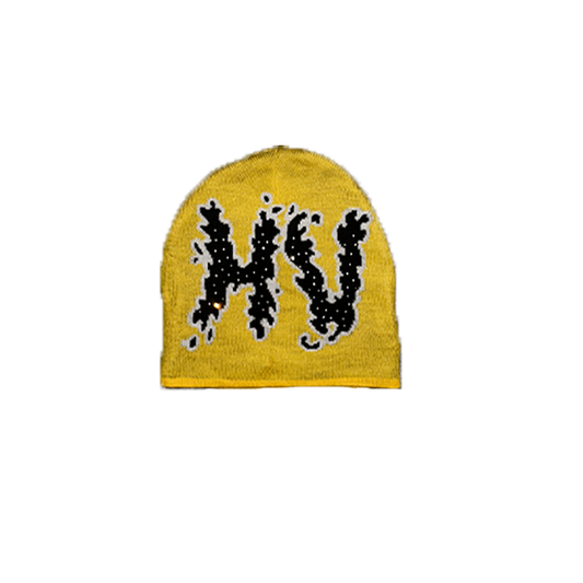 Yellow "Stardust" beanie